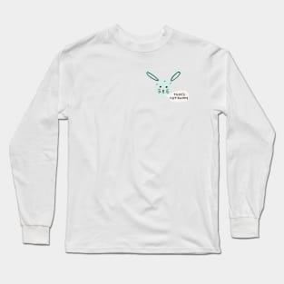 "That's not bunny" doodle Long Sleeve T-Shirt